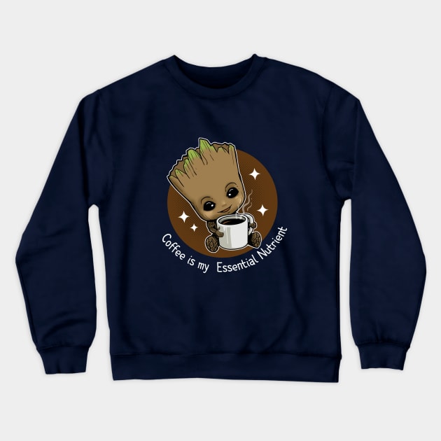 Groot Coffee Crewneck Sweatshirt by peekxel